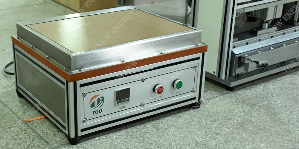 Pouch Cell Edge Hotting Machine